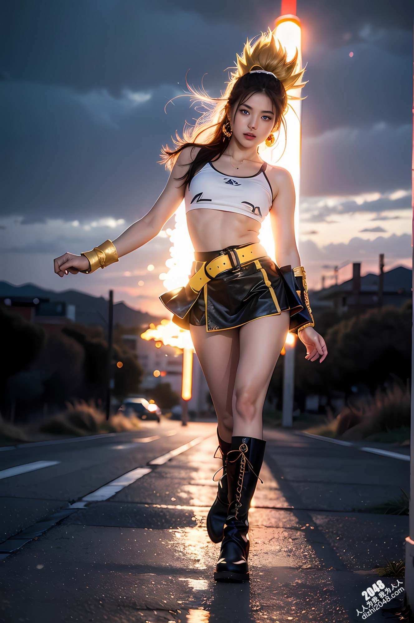 赛亚人少女的黄昏：上海滩的性感战士(9)