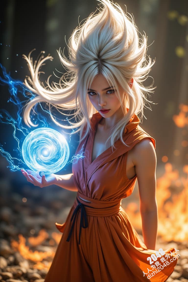 火红色的女战神：烈焰下的致命诱惑(23)