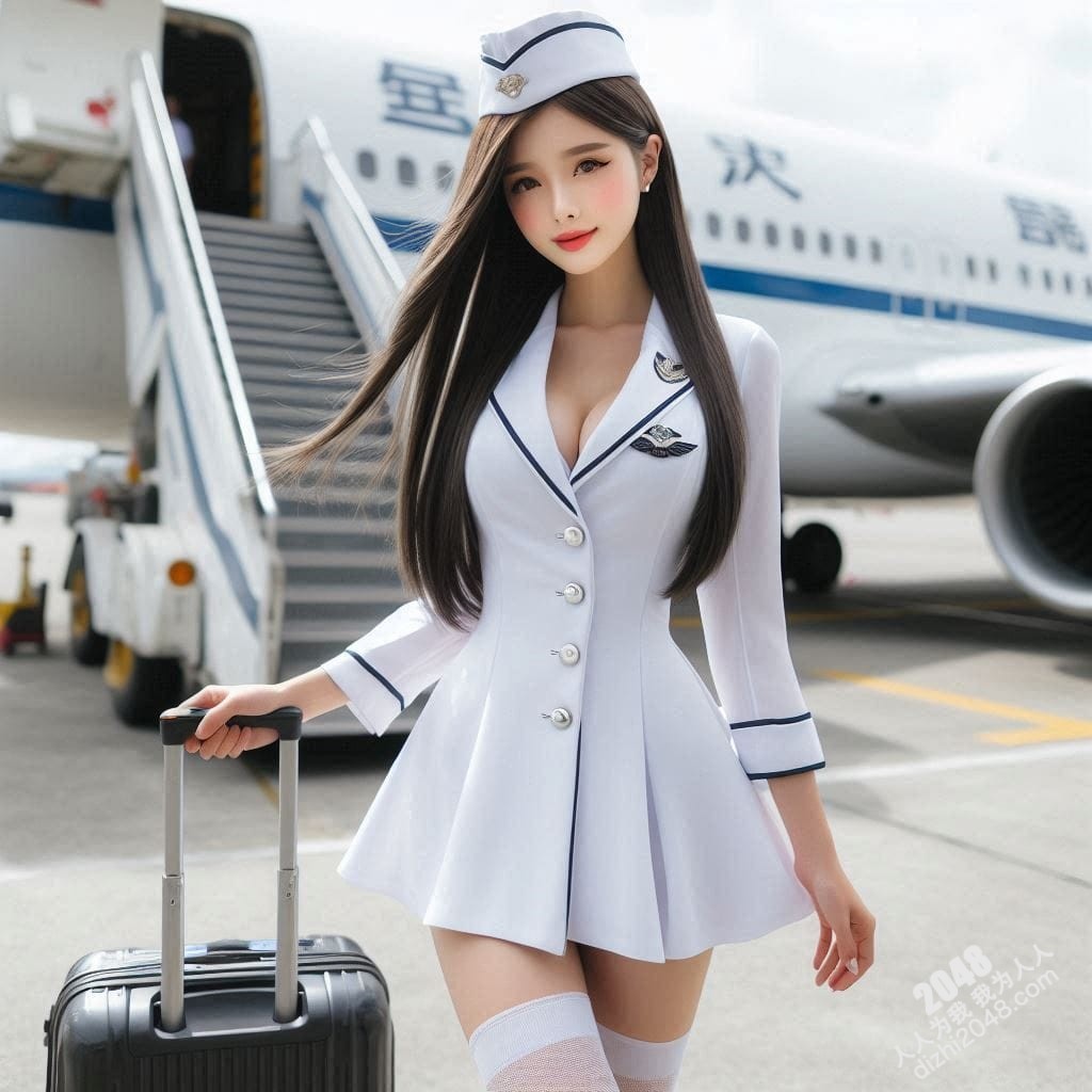 空姐制服诱惑：机场邂逅，令人心跳加速的美丽(14)