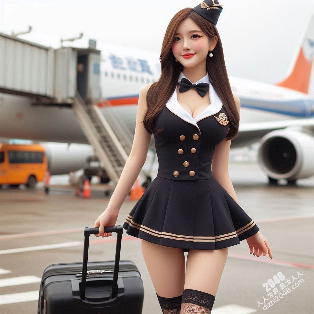 空姐制服诱惑：机场邂逅，令人心跳加速的美丽(33)