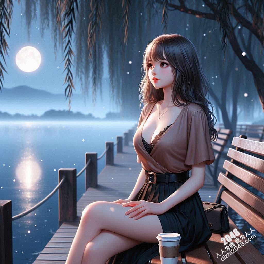 旗袍美人夜会：湖畔春宵一刻值千金(2)