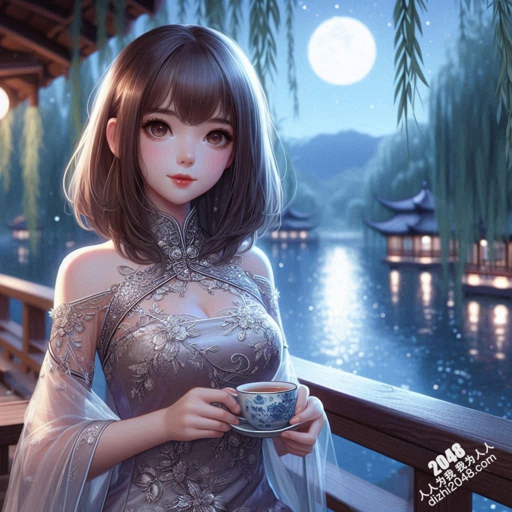 旗袍美人夜会：湖畔春宵一刻值千金(9)