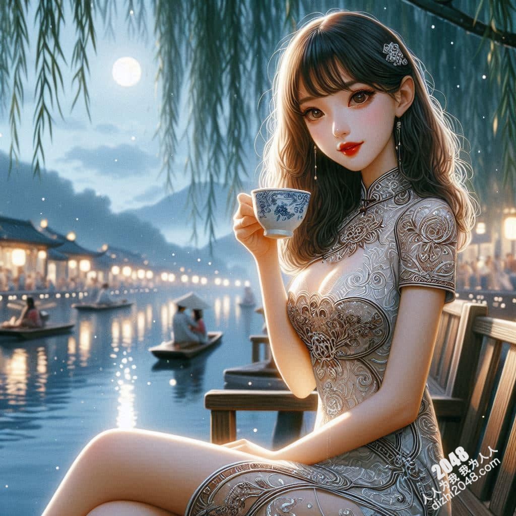旗袍美人夜会：湖畔春宵一刻值千金(10)