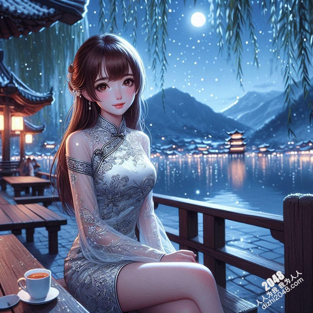 旗袍美人夜会：湖畔春宵一刻值千金(20)