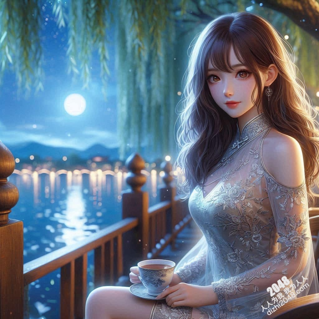 旗袍美人夜会：湖畔春宵一刻值千金(24)