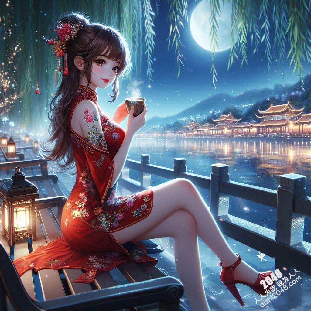 旗袍美人夜会：湖畔春宵一刻值千金(26)