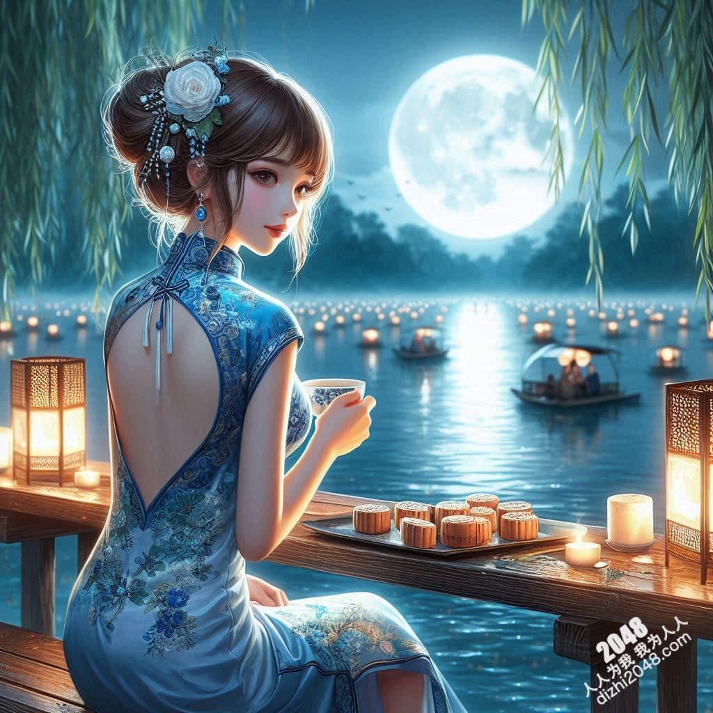 旗袍美人夜会：湖畔春宵一刻值千金(27)