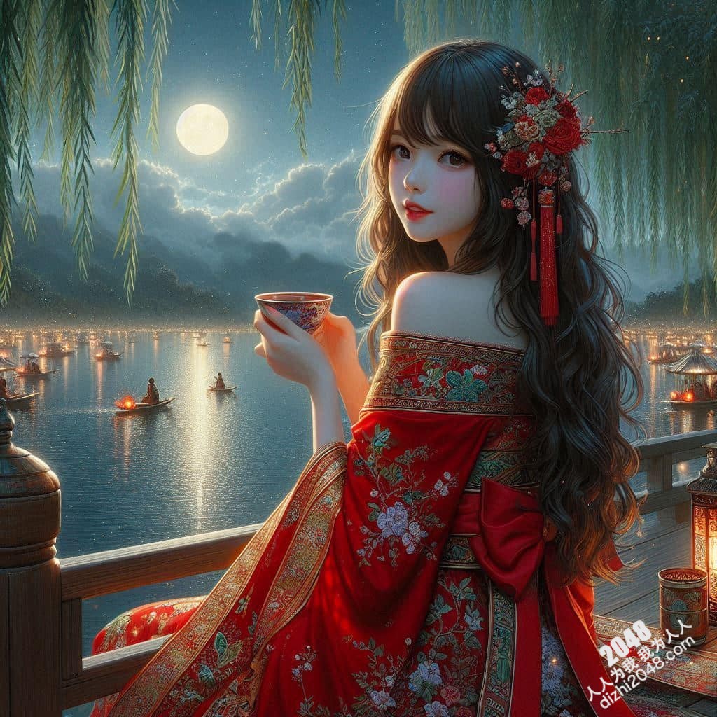 旗袍美人夜会：湖畔春宵一刻值千金(29)
