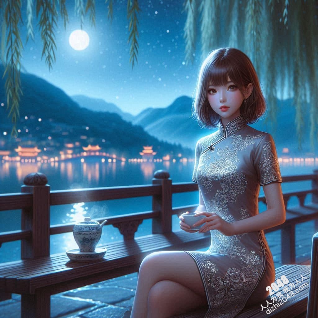 旗袍美人夜会：湖畔春宵一刻值千金(32)