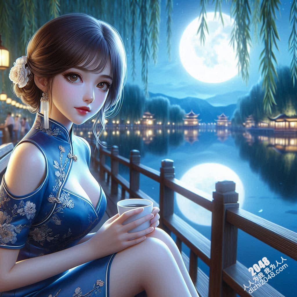 旗袍美人夜会：湖畔春宵一刻值千金(37)