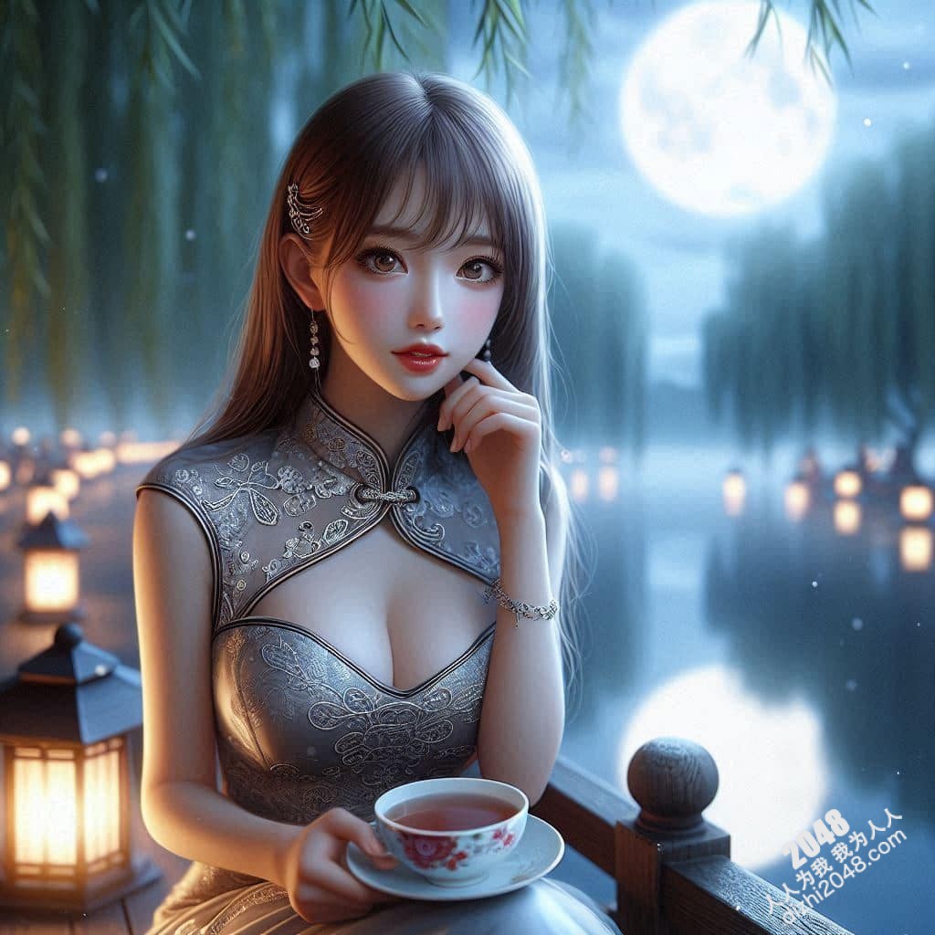 旗袍美人夜会：湖畔春宵一刻值千金(44)