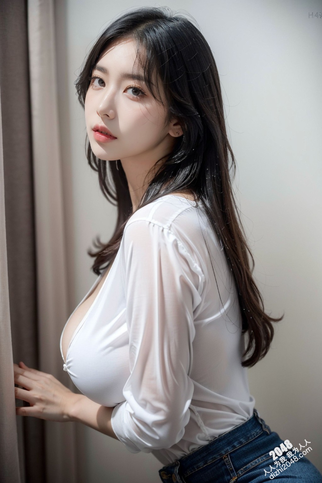 白皙肌肤与雪白内衣的诱惑：一个女孩的秘密写真(17)