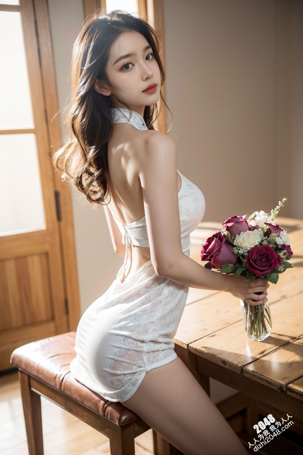 春日午后，旗袍美人：一场与春光的秘密约会。旗袍写真，美女写真，性感写真，人体写真，写真集，写真模特，旗袍模特，人像摄影，写真拍摄，写真后期，性感美女，写真，旗袍，美女，性感，写真集，写真模特，旗袍模特(7)