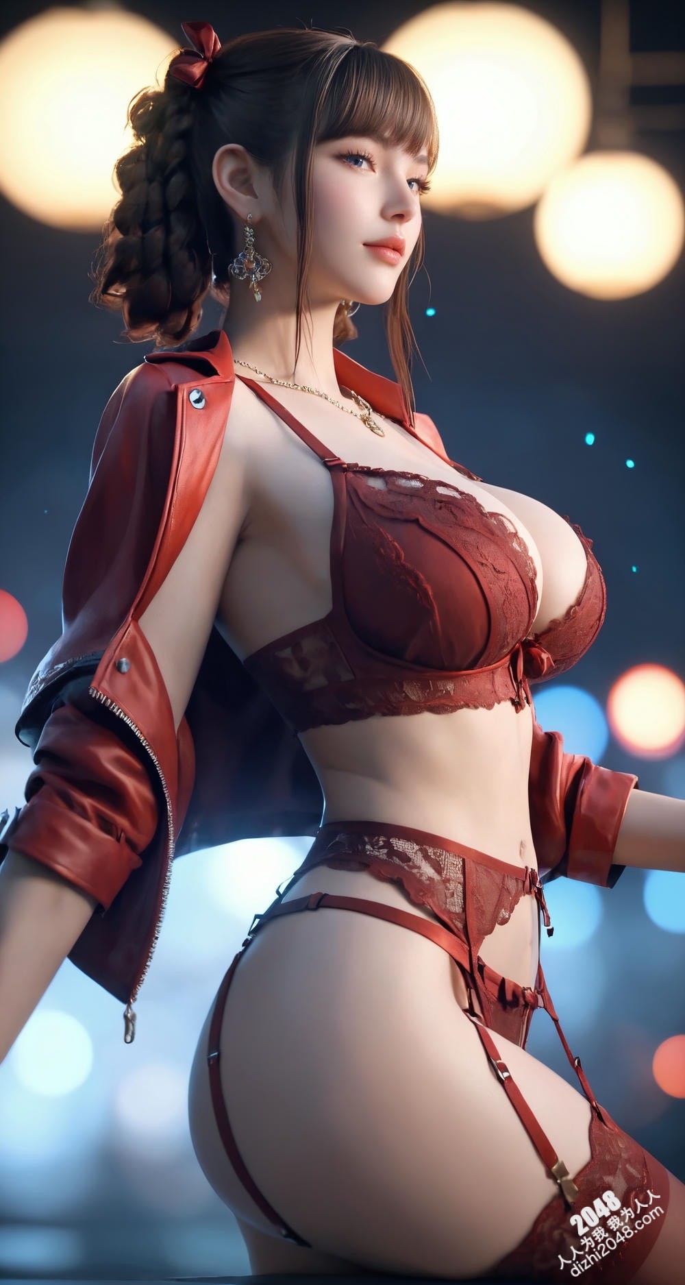 火辣女郎的魅惑之夜：岚兮儿在墨迹的秘密派对(48)