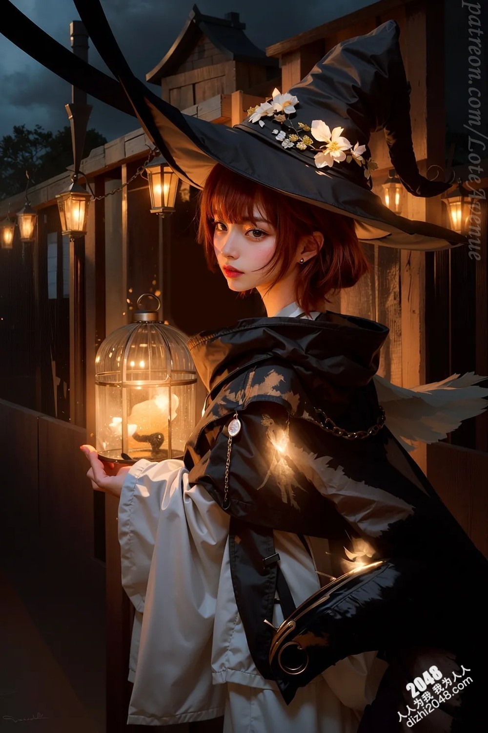 Rurina Megumin欧洲古堡魅惑写真：洛丽塔巫女制服诱惑，大胆展现完美身材，禁忌的魔法冒险之旅(25)