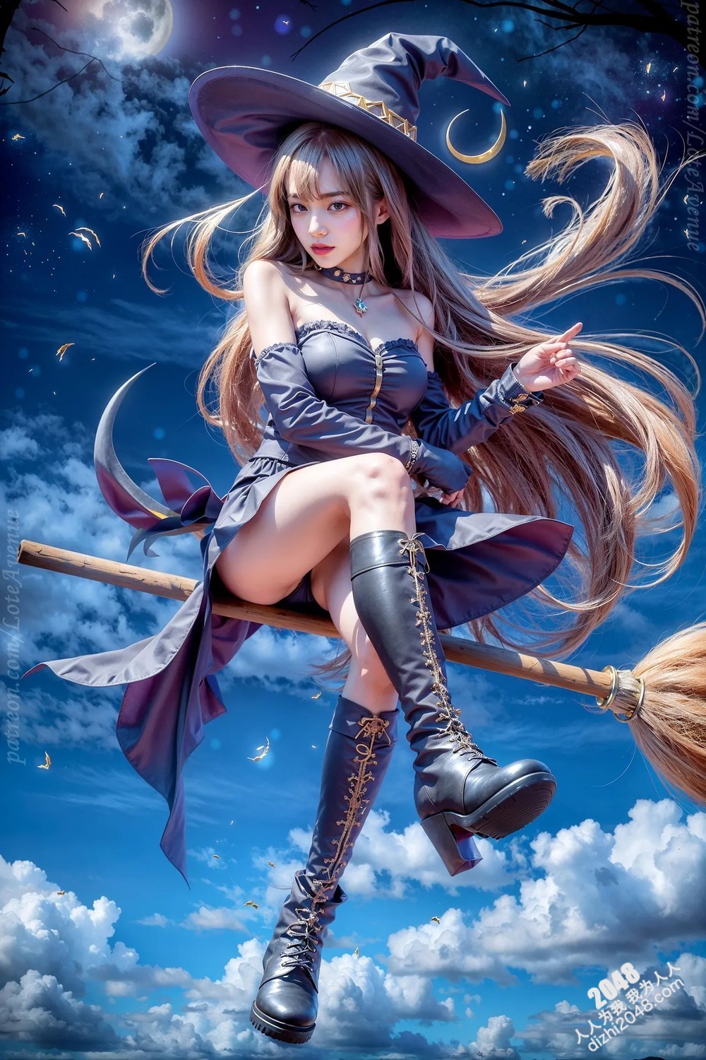 Rurina Megumin欧洲古堡魅惑写真：洛丽塔巫女制服诱惑，大胆展现完美身材，禁忌的魔法冒险之旅(39)