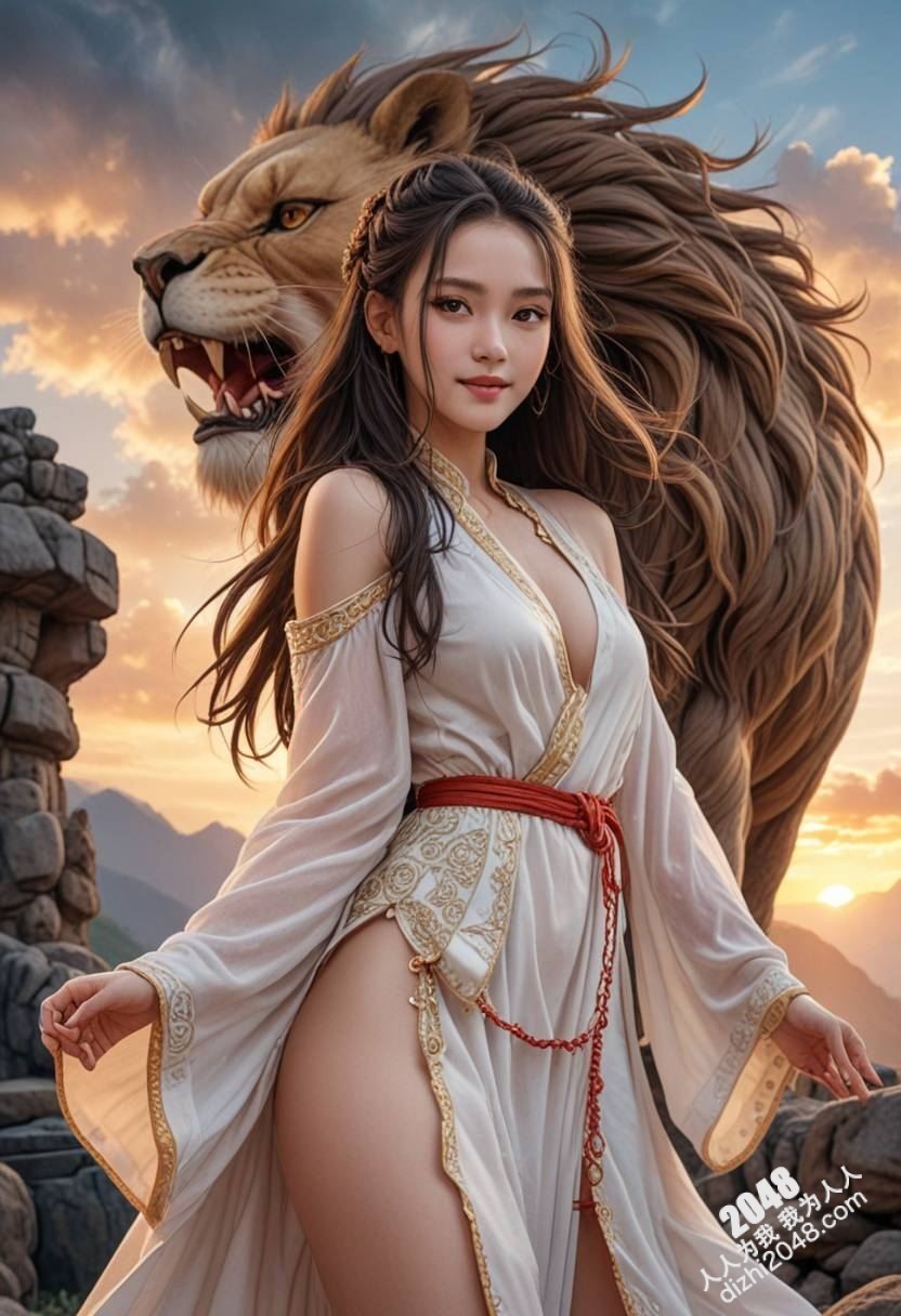 绝色女侠山顶诱惑：高清写真赏析，绝美身材，风情万种(8)