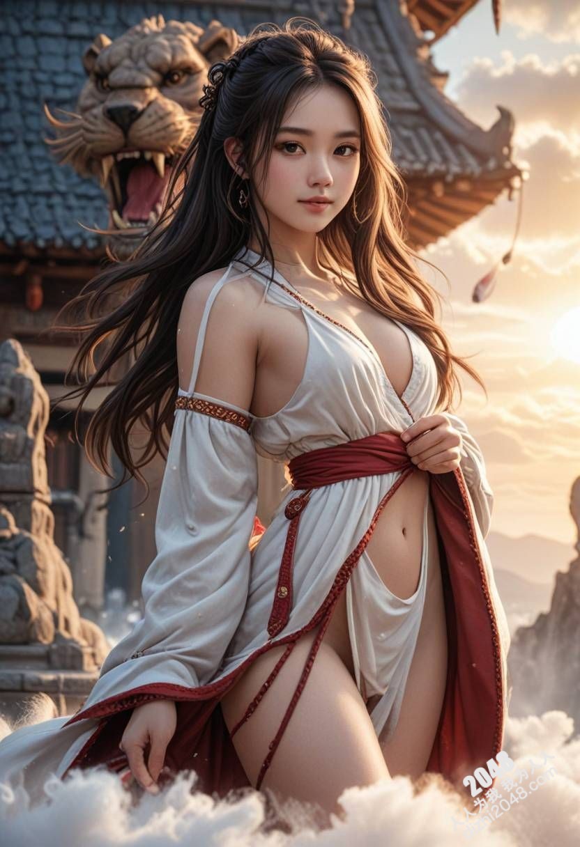 绝色女侠山顶诱惑：高清写真赏析，绝美身材，风情万种(18)