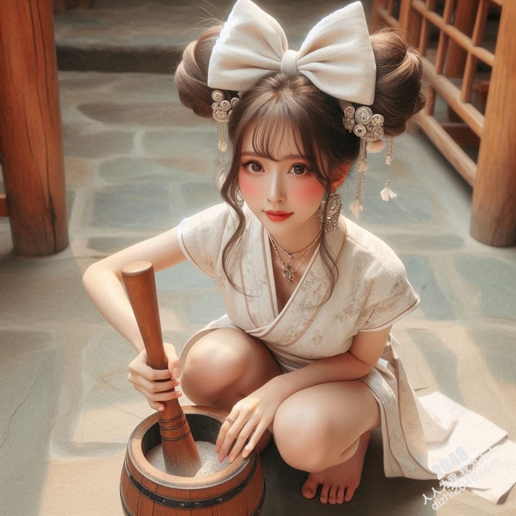 月宫兔耳少女：云端邂逅，月光轻抚(28)