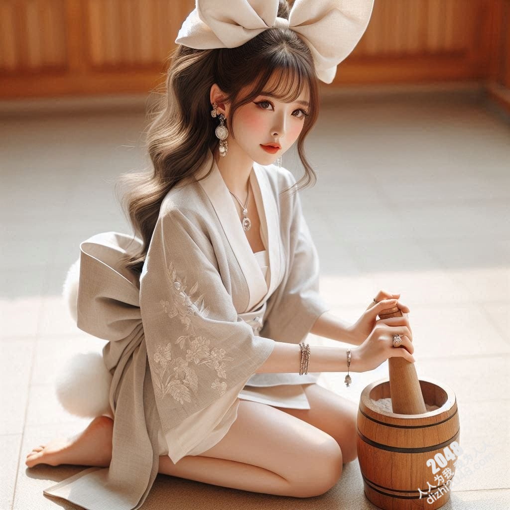 月宫兔耳少女：云端邂逅，月光轻抚(27)
