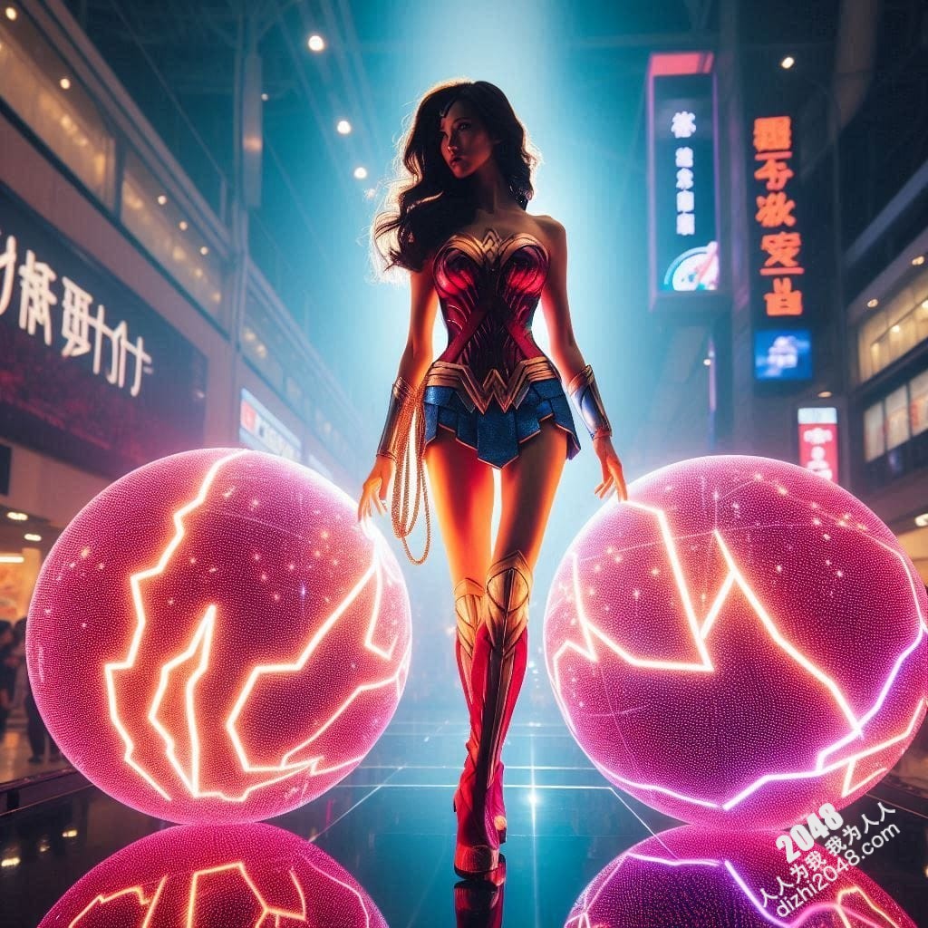 钢铁女侠的都市魅影：漫威女英雄的性感COS，台北街头火辣上演(14)