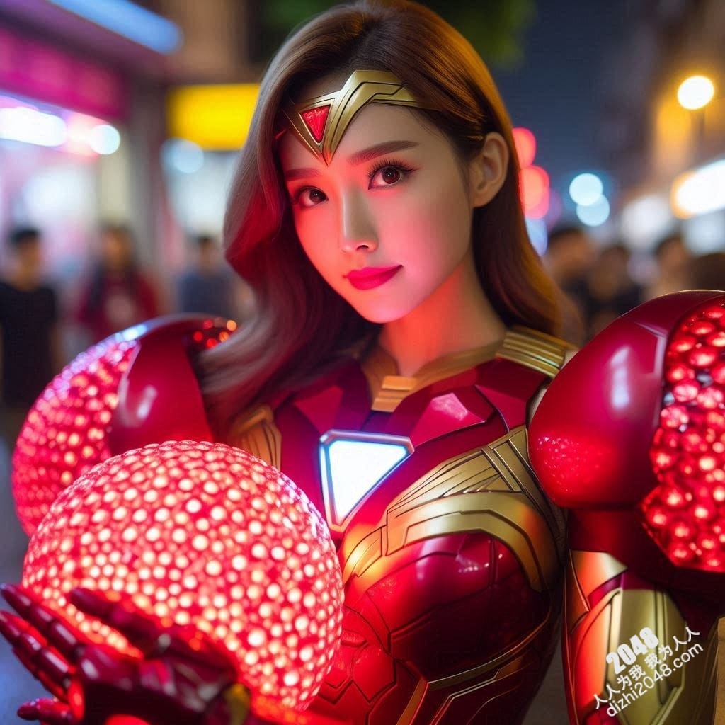 钢铁女侠的都市魅影：漫威女英雄的性感COS，台北街头火辣上演(40)