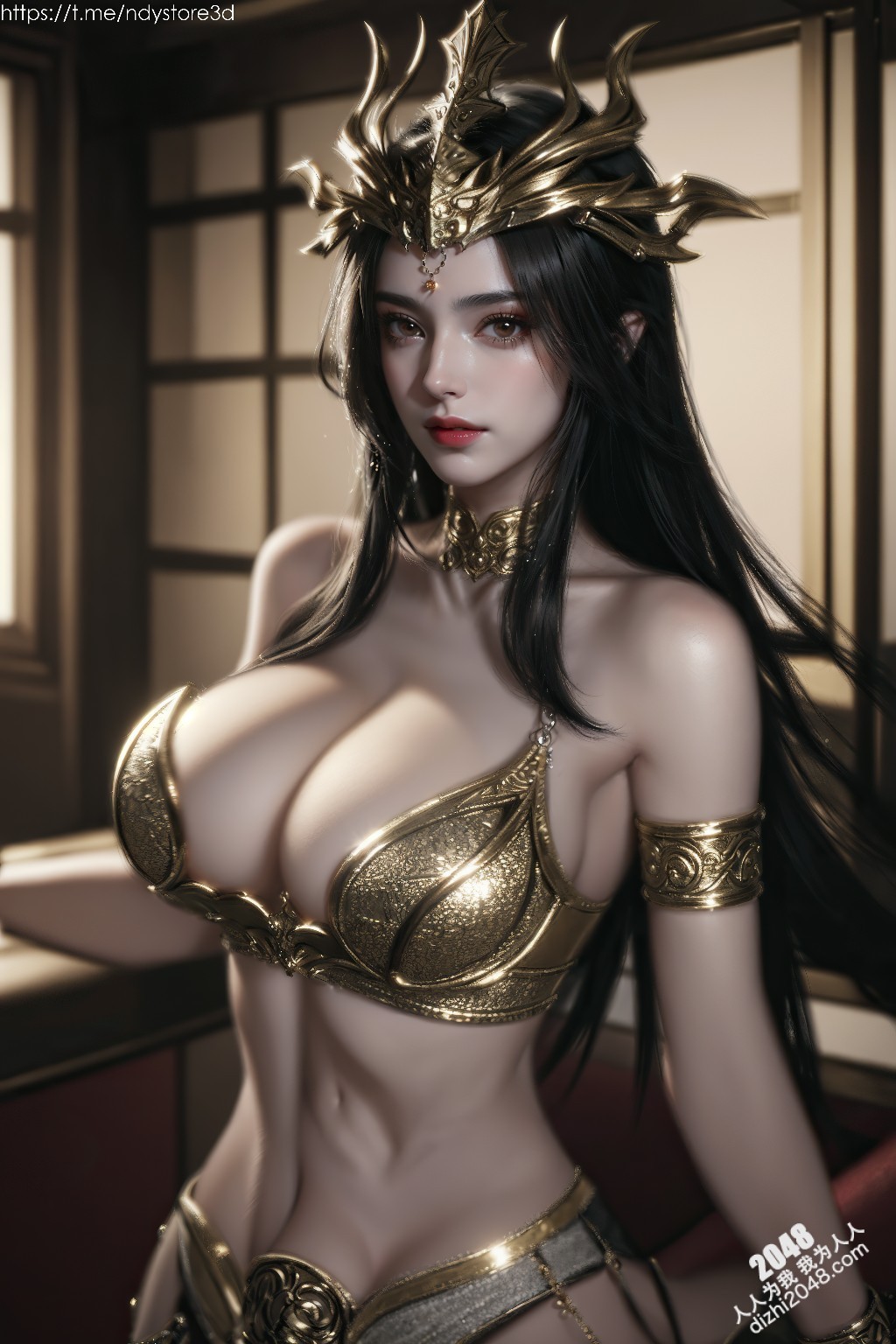 美杜莎女王的致命诱惑：天堂之战中的性感女神，高清图鉴，极致诱惑，锁骨、酥胸、长腿，让你欲罢不能！(16)