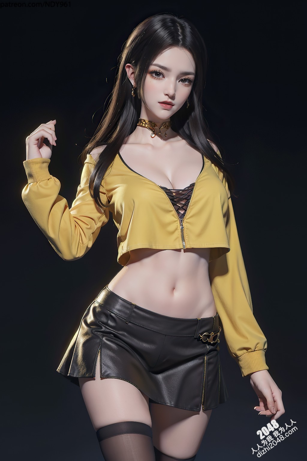 美杜莎女王的盛夏诱惑：NDY961的都市魅影(5)