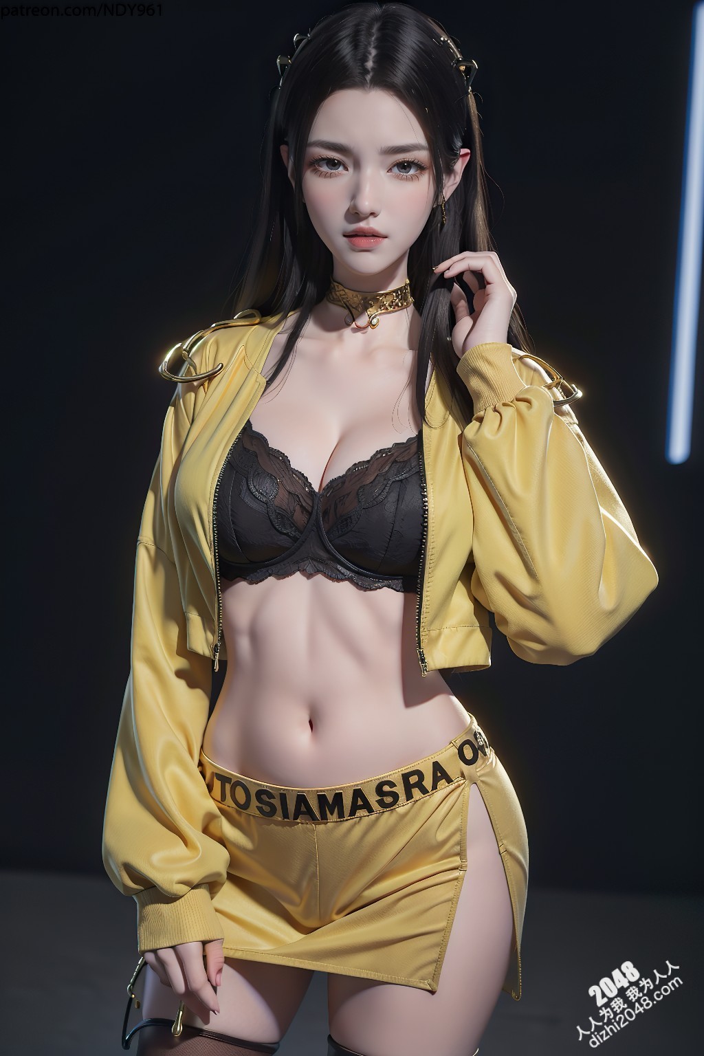 美杜莎女王的盛夏诱惑：NDY961的都市魅影(6)