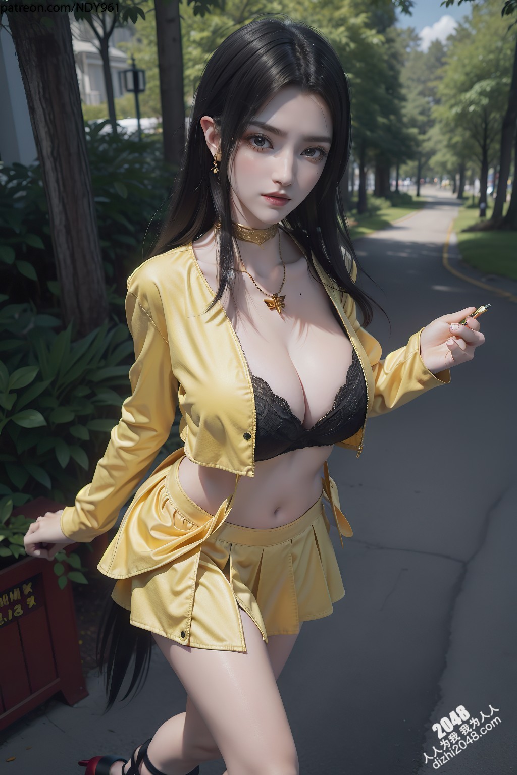 美杜莎女王的盛夏诱惑：NDY961的都市魅影(8)