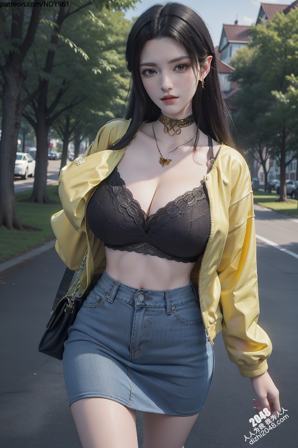 美杜莎女王的盛夏诱惑：NDY961的都市魅影(17)