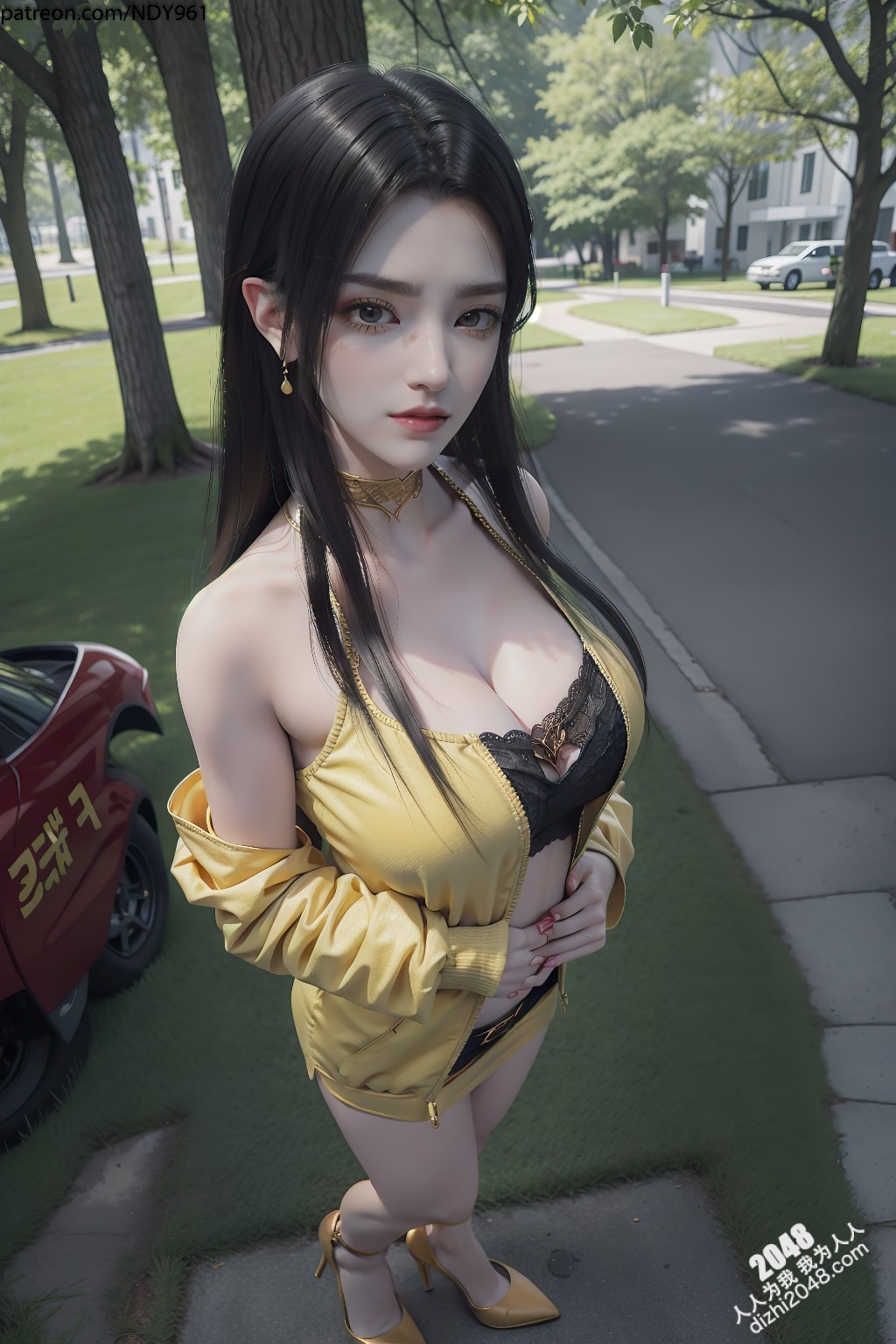美杜莎女王的盛夏诱惑：NDY961的都市魅影(18)