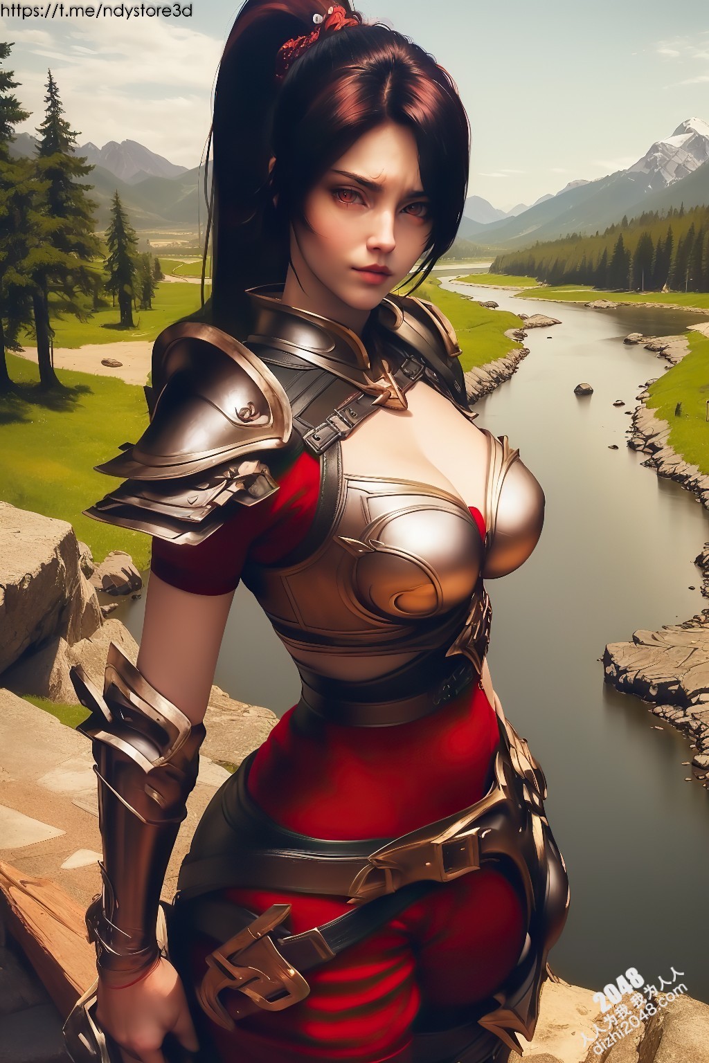 王媛媛：封印王座的性感女战士—高清COS写真图集(3)