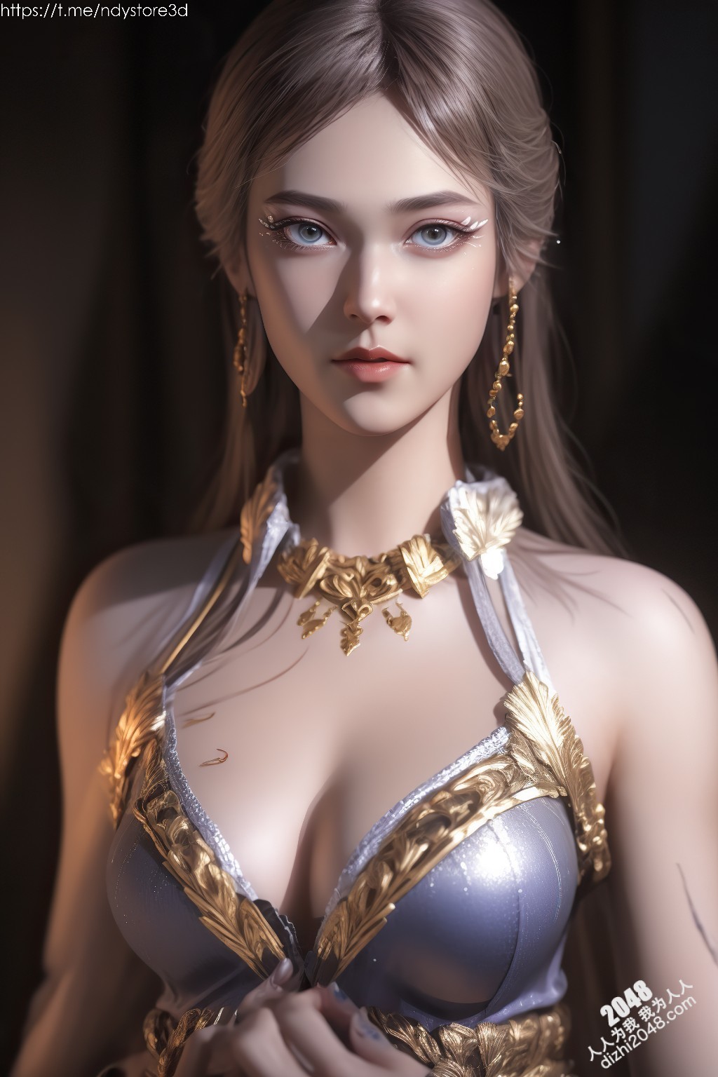 武庚纪绝色美人白龙：高清写真，极致诱惑，令人窒息的曼妙身姿(2)