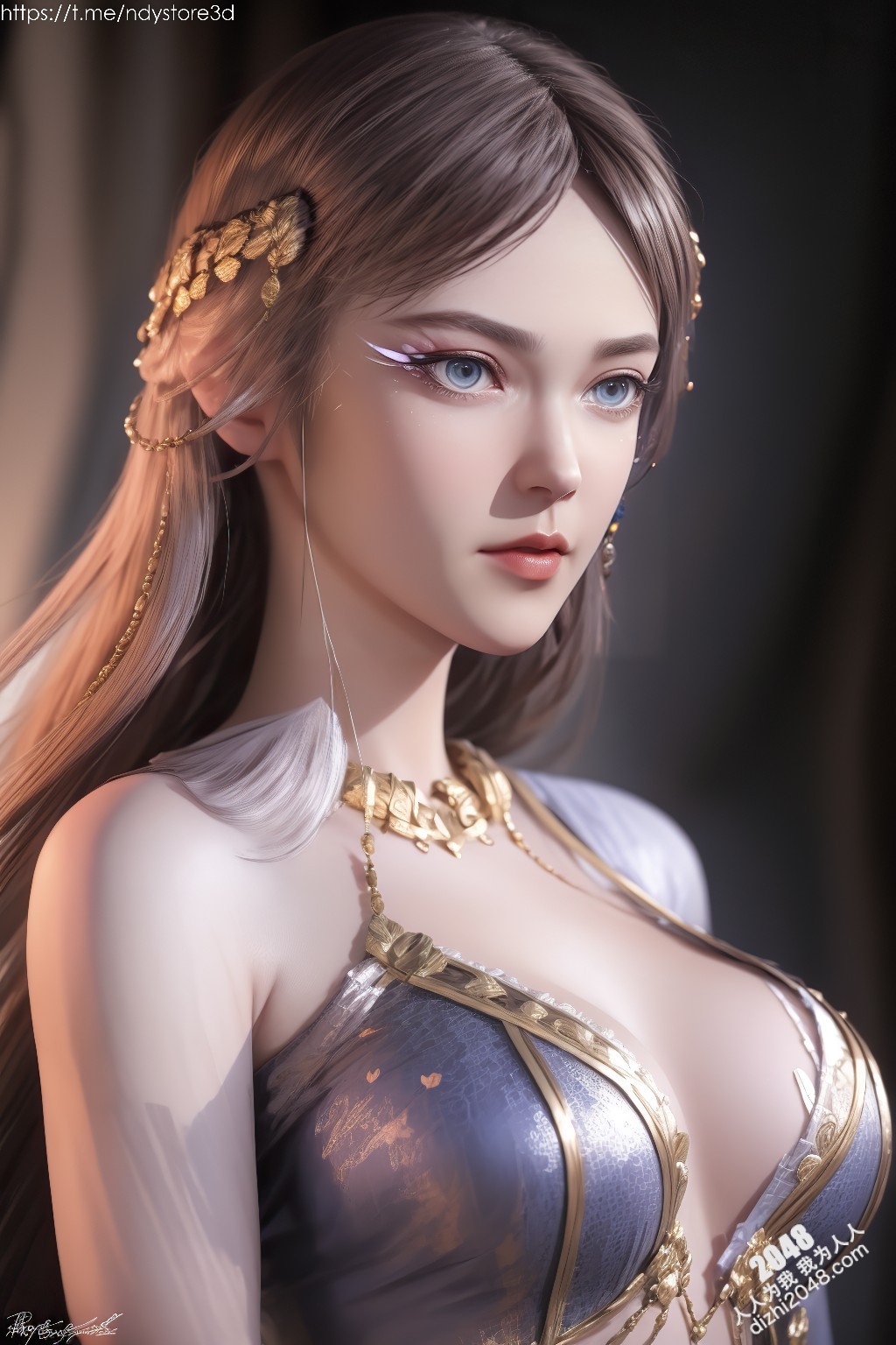 武庚纪绝色美人白龙：高清写真，极致诱惑，令人窒息的曼妙身姿(3)