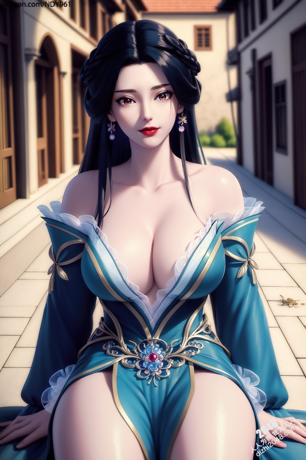 江边星辰：绝世美女的暧昧诱惑，轻纱薄衣下的曼妙身姿，令人沉醉的致命吸引力(6)
