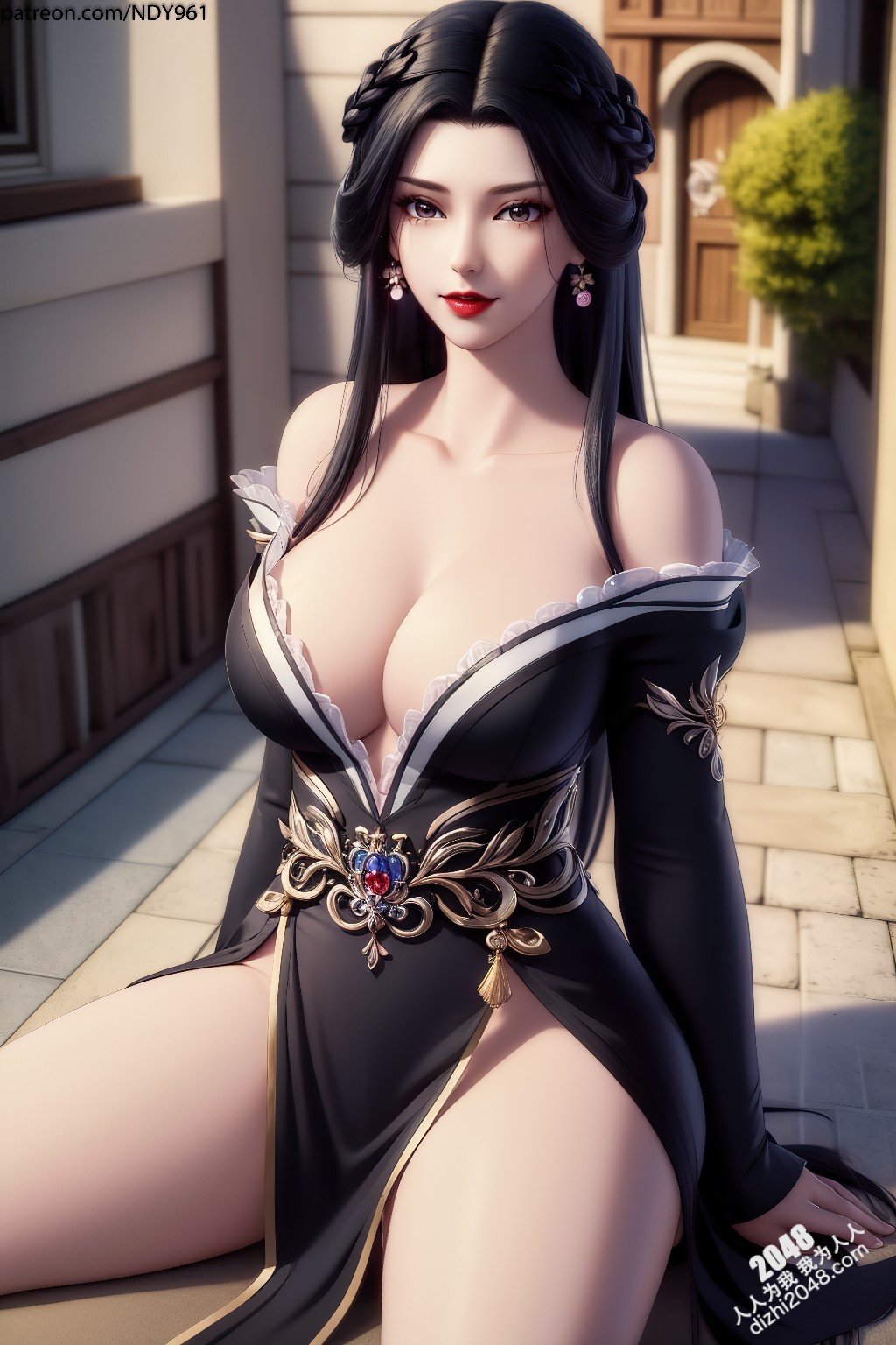江边星辰：绝世美女的暧昧诱惑，轻纱薄衣下的曼妙身姿，令人沉醉的致命吸引力(7)