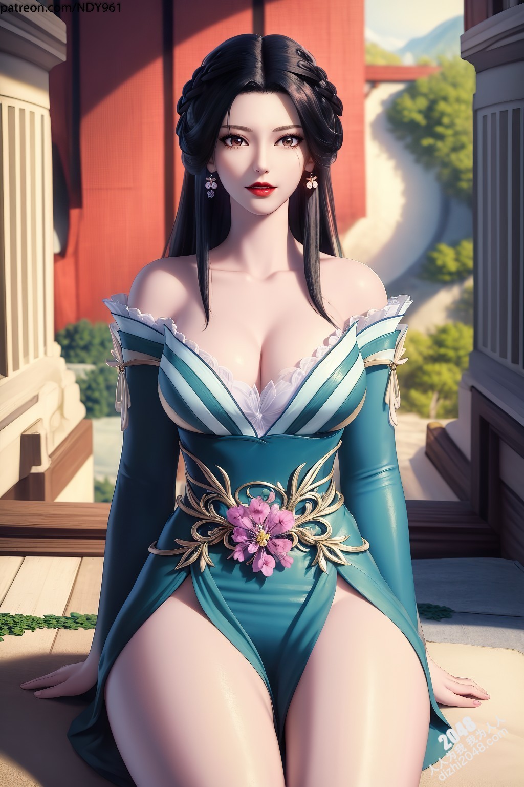 江边星辰：绝世美女的暧昧诱惑，轻纱薄衣下的曼妙身姿，令人沉醉的致命吸引力(8)