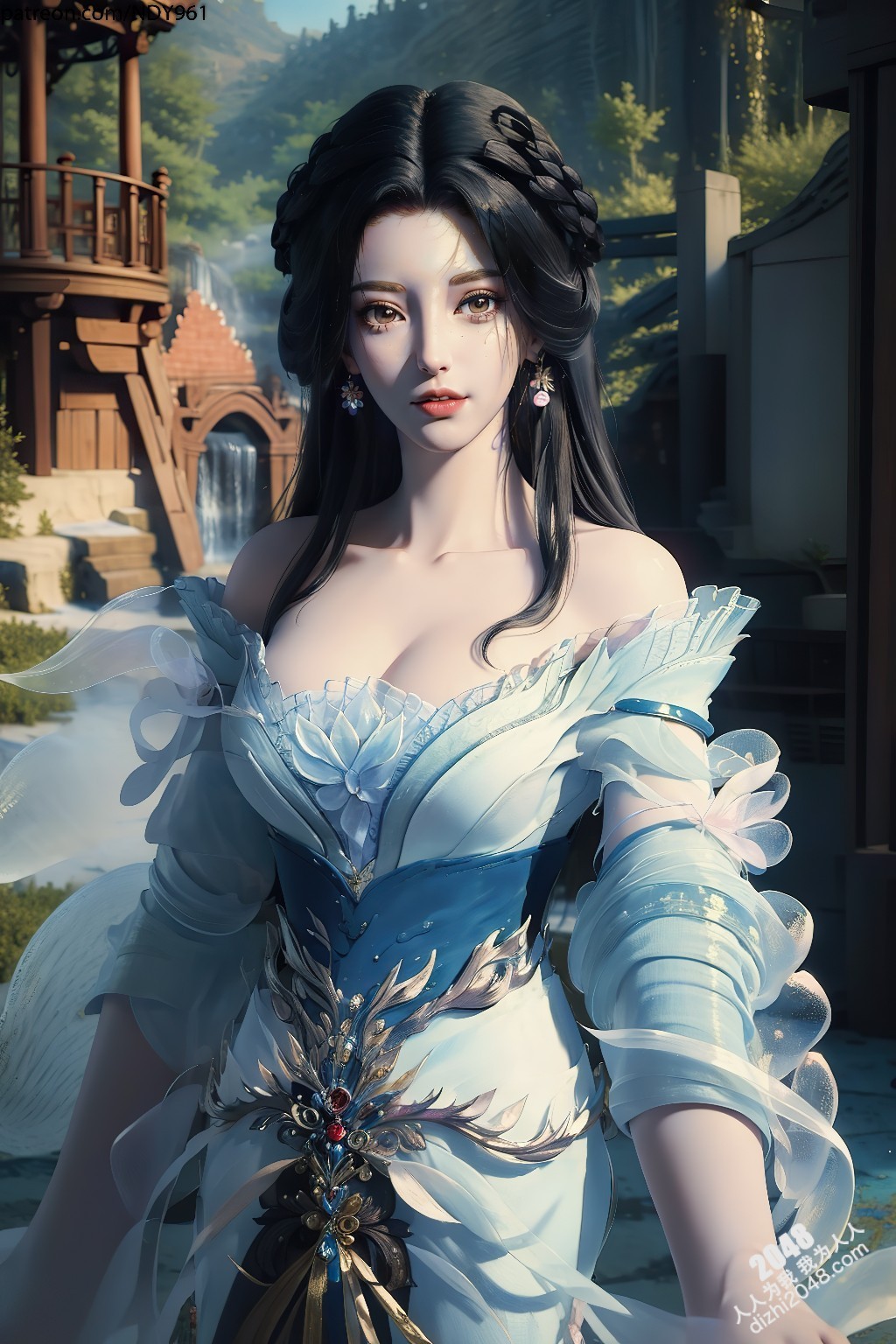 江边星辰：绝世美女的暧昧诱惑，轻纱薄衣下的曼妙身姿，令人沉醉的致命吸引力(13)
