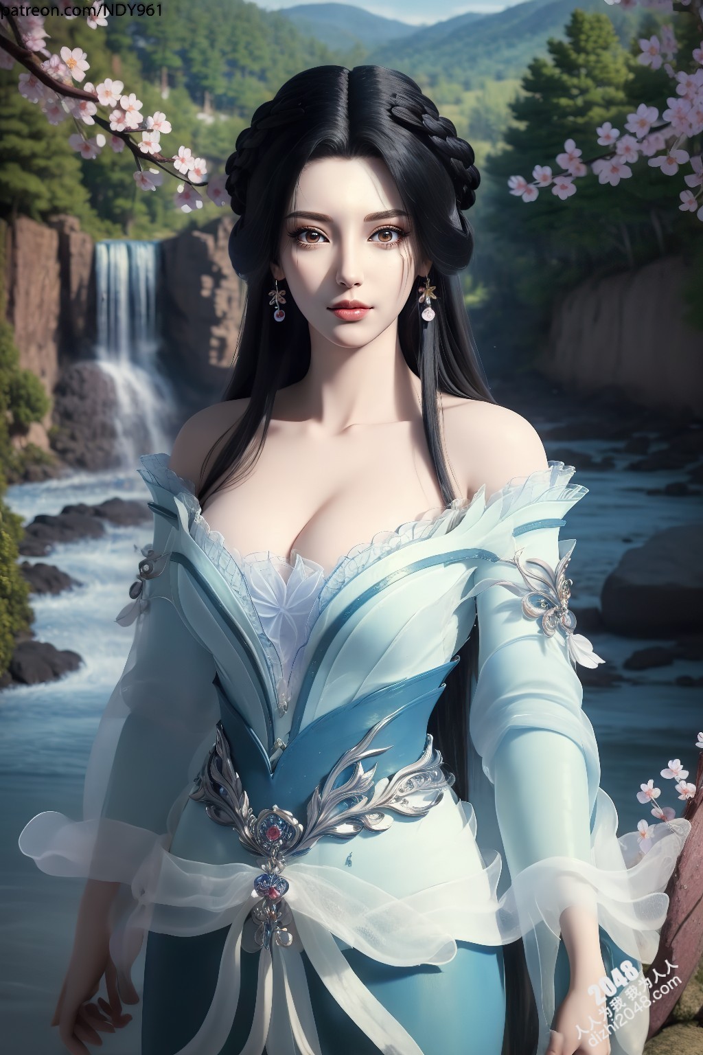 江边星辰：绝世美女的暧昧诱惑，轻纱薄衣下的曼妙身姿，令人沉醉的致命吸引力(17)