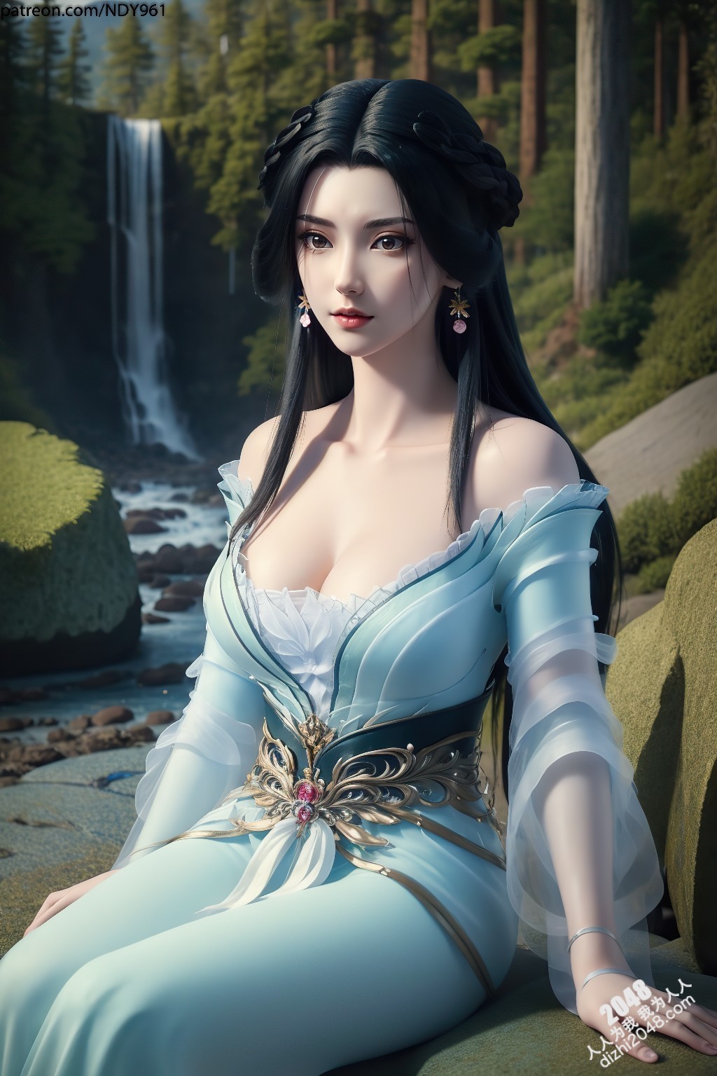 江边星辰：绝世美女的暧昧诱惑，轻纱薄衣下的曼妙身姿，令人沉醉的致命吸引力(23)