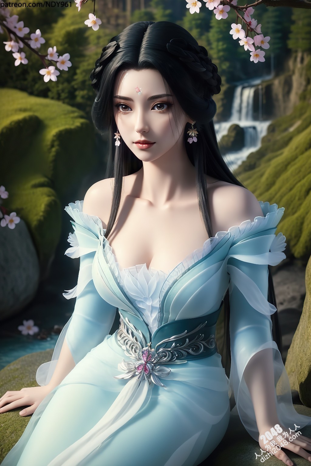江边星辰：绝世美女的暧昧诱惑，轻纱薄衣下的曼妙身姿，令人沉醉的致命吸引力(25)