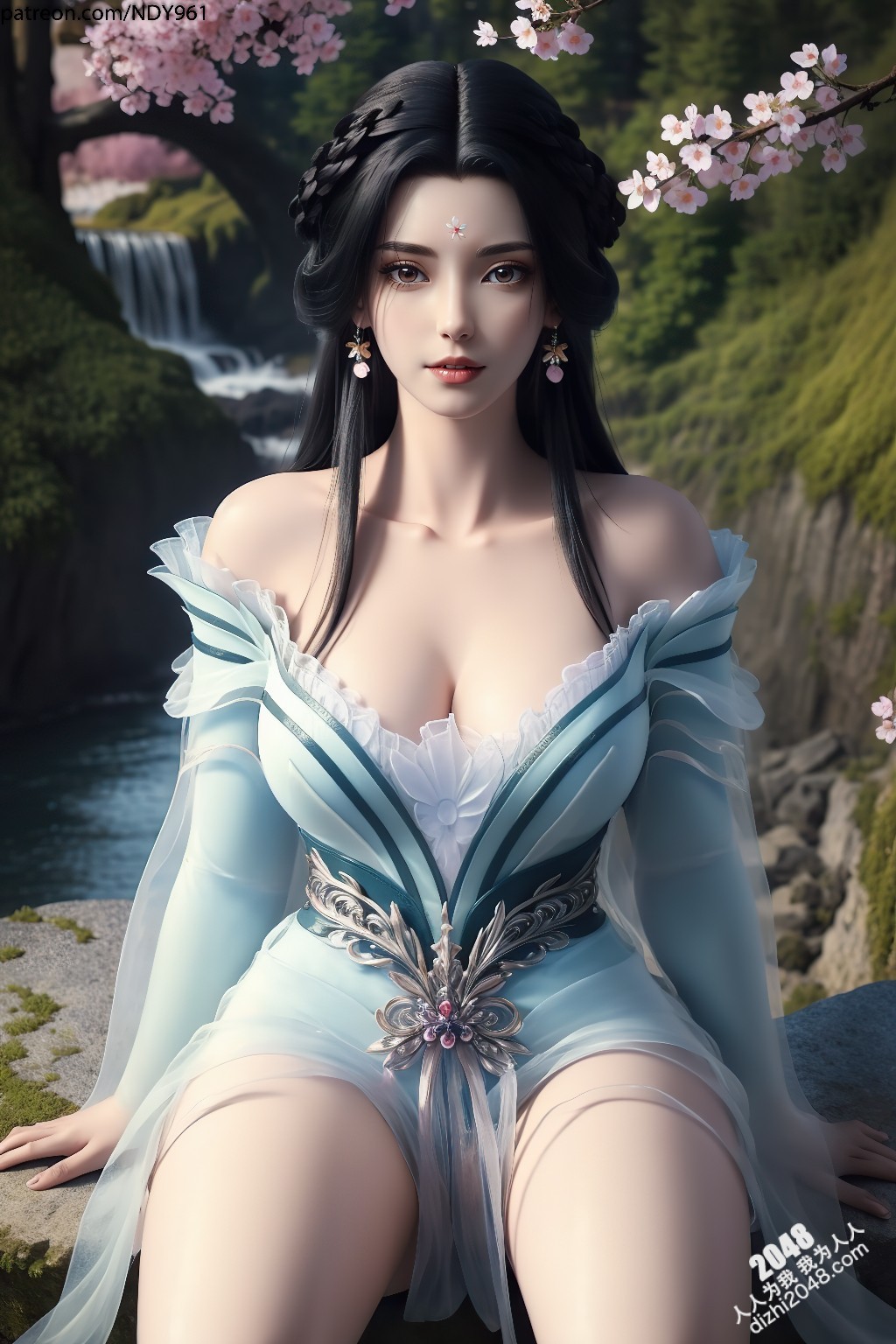 江边星辰：绝世美女的暧昧诱惑，轻纱薄衣下的曼妙身姿，令人沉醉的致命吸引力(26)