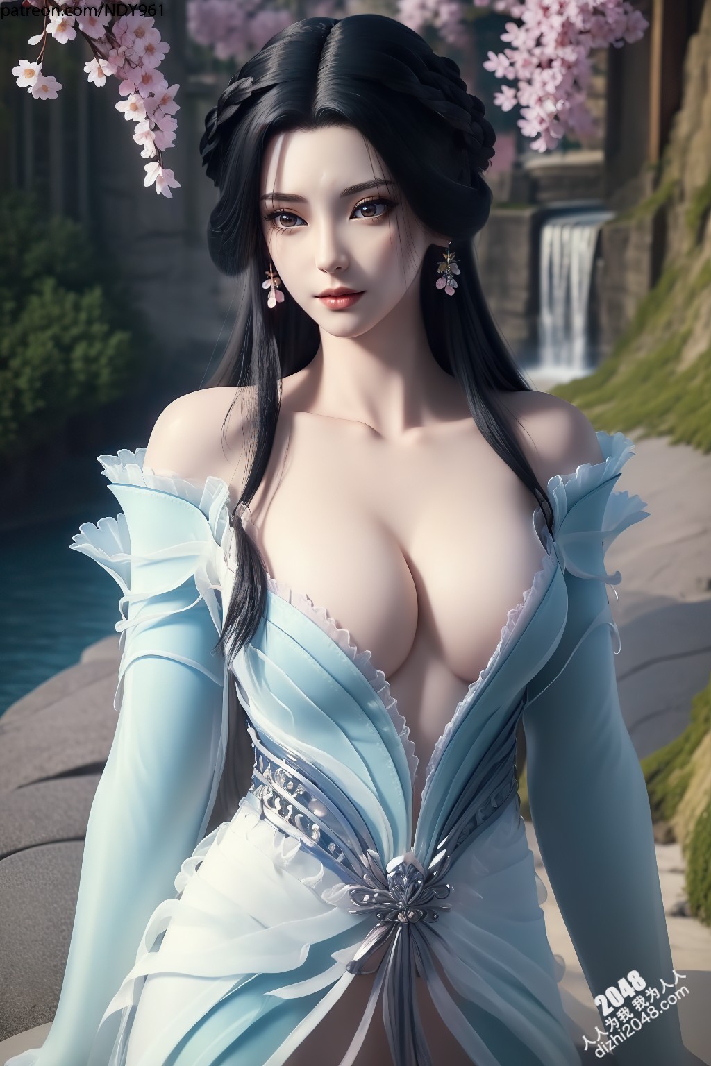 江边星辰：绝世美女的暧昧诱惑，轻纱薄衣下的曼妙身姿，令人沉醉的致命吸引力(37)