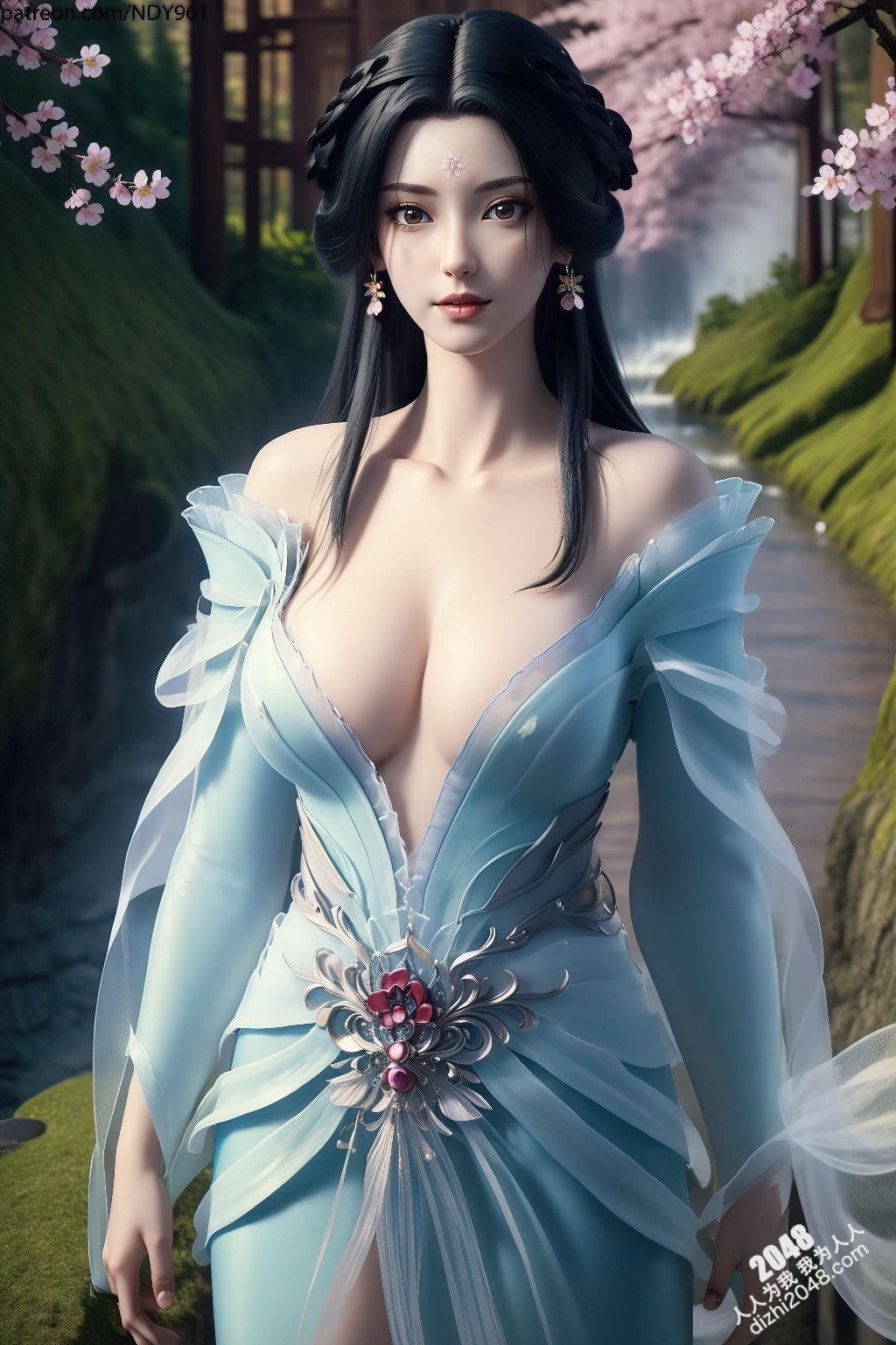 江边星辰：绝世美女的暧昧诱惑，轻纱薄衣下的曼妙身姿，令人沉醉的致命吸引力(38)