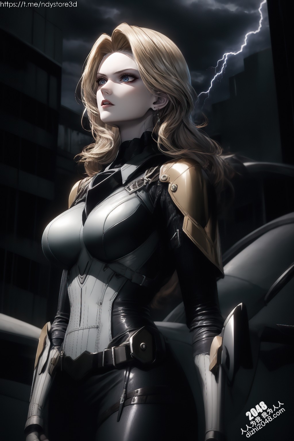 吞星女郎妮娜：都市魅影，致命诱惑，紧身衣下的秘密，霓虹都市的性感尤物(19)