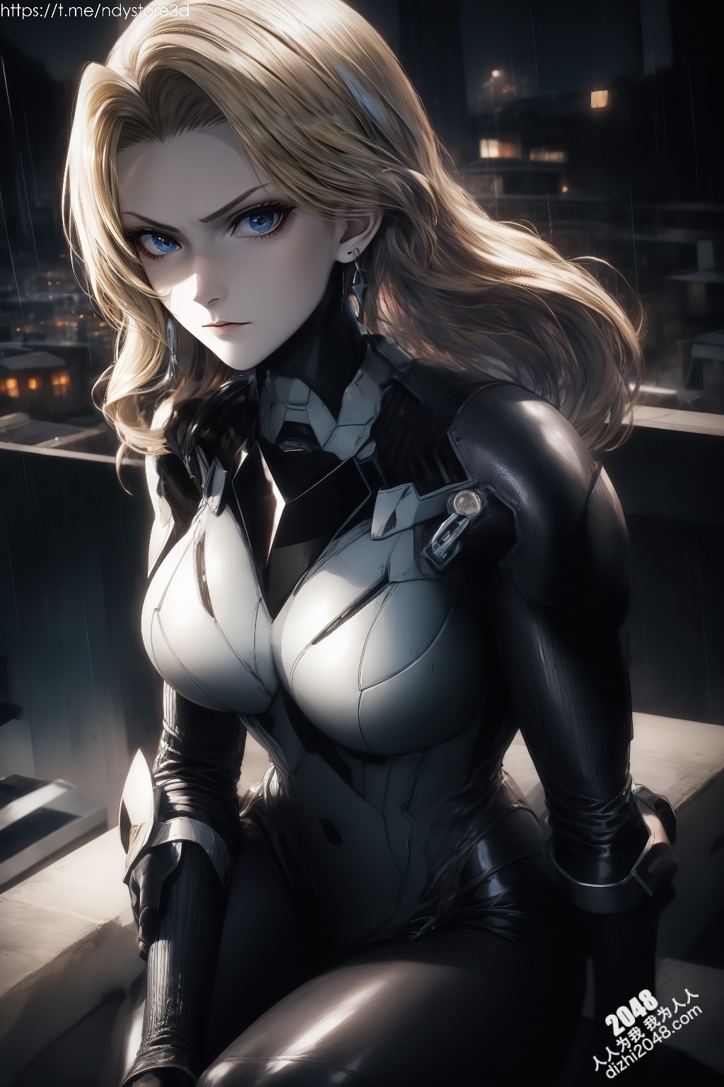 吞星女郎妮娜：都市魅影，致命诱惑，紧身衣下的秘密，霓虹都市的性感尤物(25)