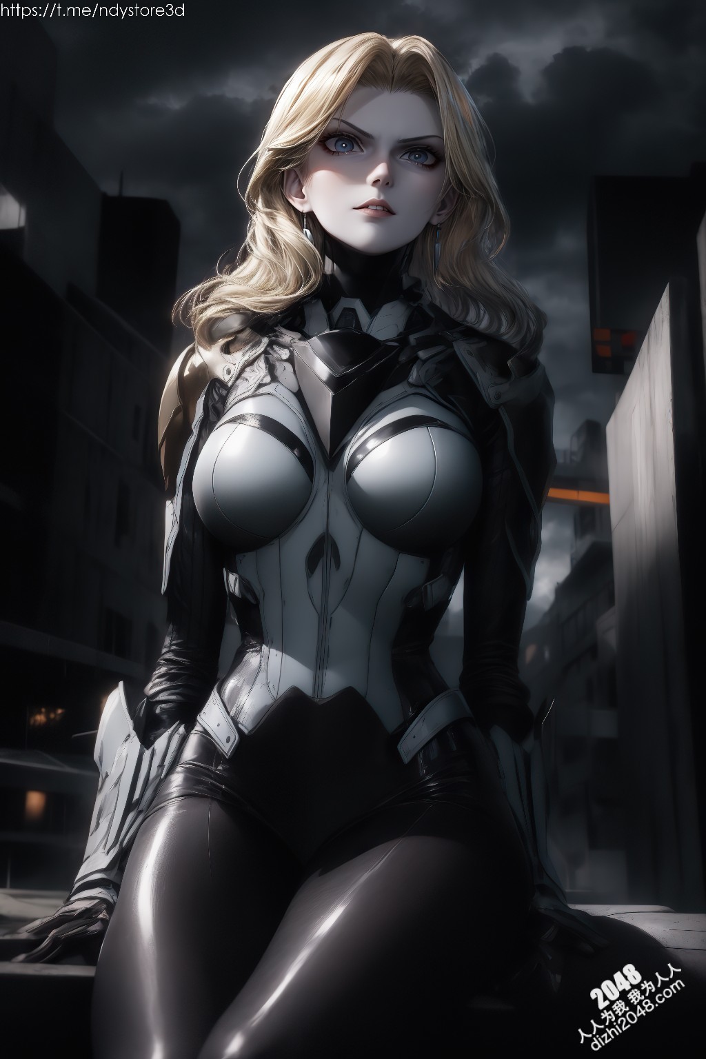 吞星女郎妮娜：都市魅影，致命诱惑，紧身衣下的秘密，霓虹都市的性感尤物(29)