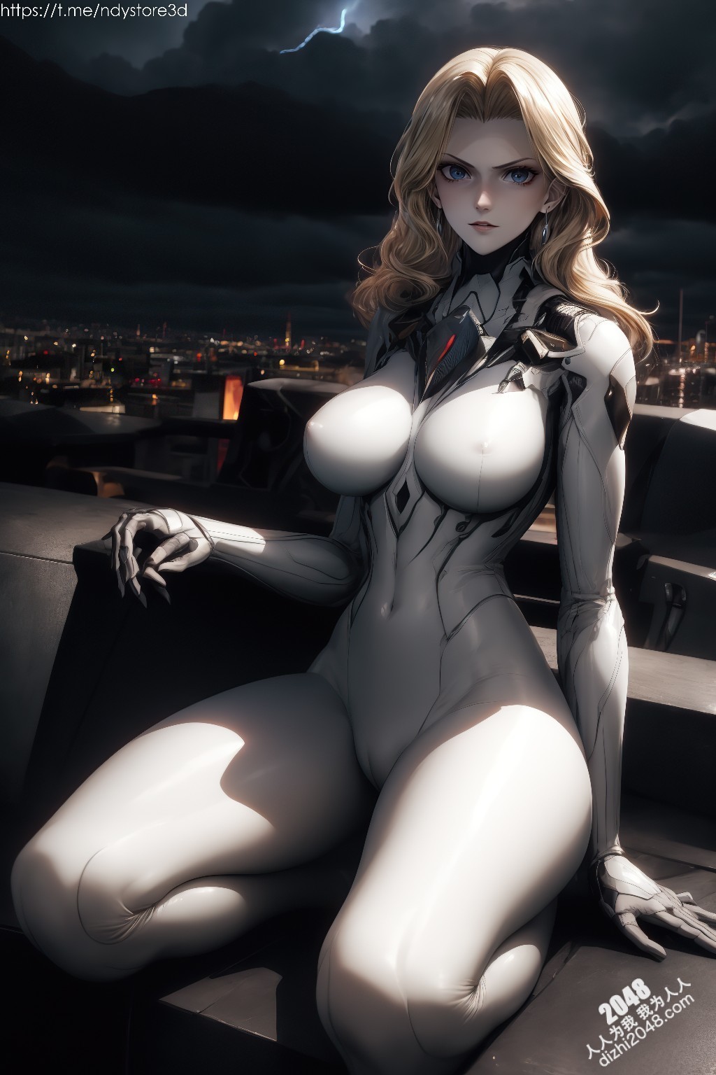 吞星女郎妮娜：都市魅影，致命诱惑，紧身衣下的秘密，霓虹都市的性感尤物(31)