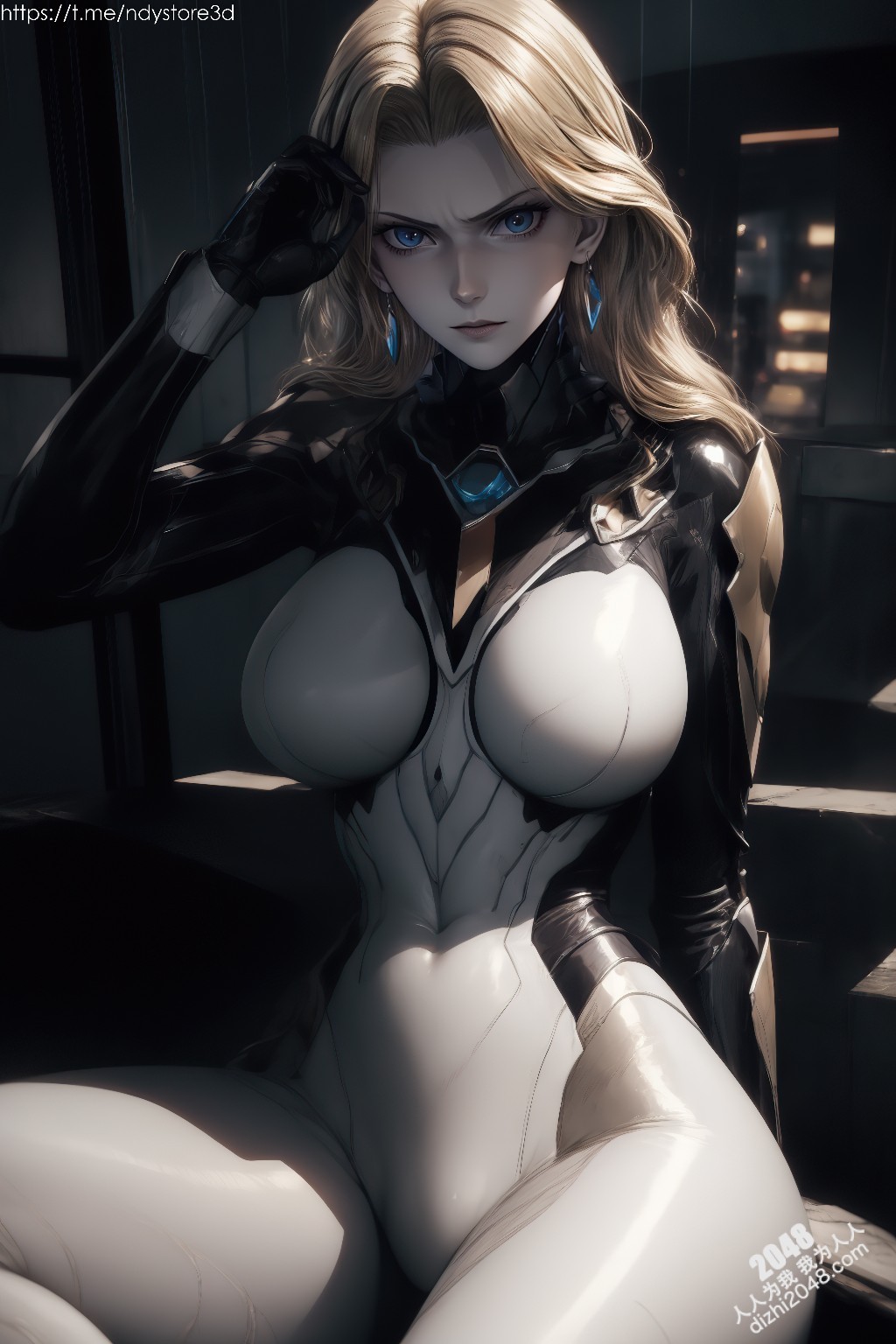 吞星女郎妮娜：都市魅影，致命诱惑，紧身衣下的秘密，霓虹都市的性感尤物(32)